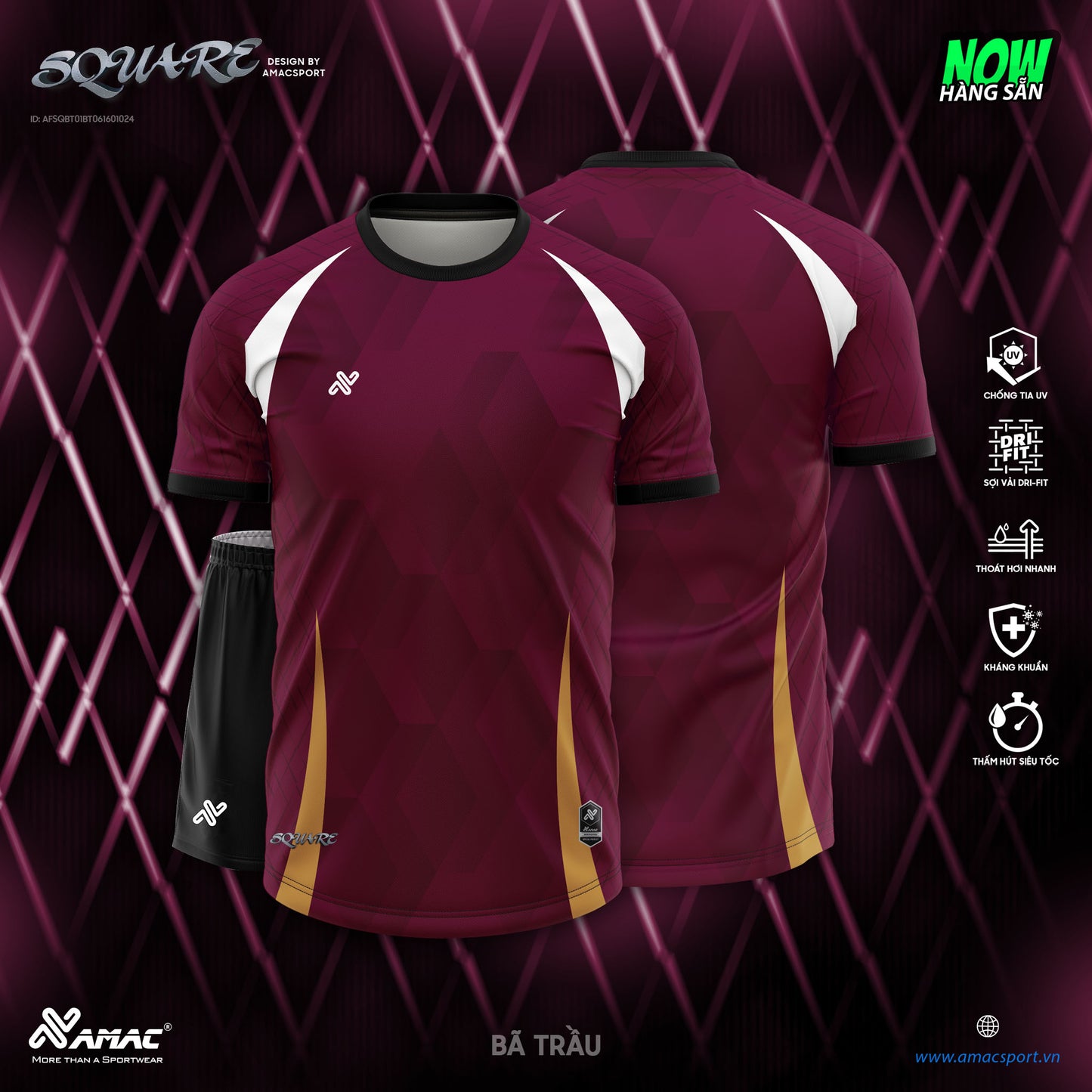 SQUARE Soccer Jersey - Nobo Sport